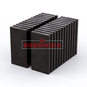 BEBRICKS Building Parts Series 87079 Tile 2x4 Building <strong>bricks</strong> parts 2*4 Light panel <strong>block</strong> sets part for kids DIY - Product Image 6