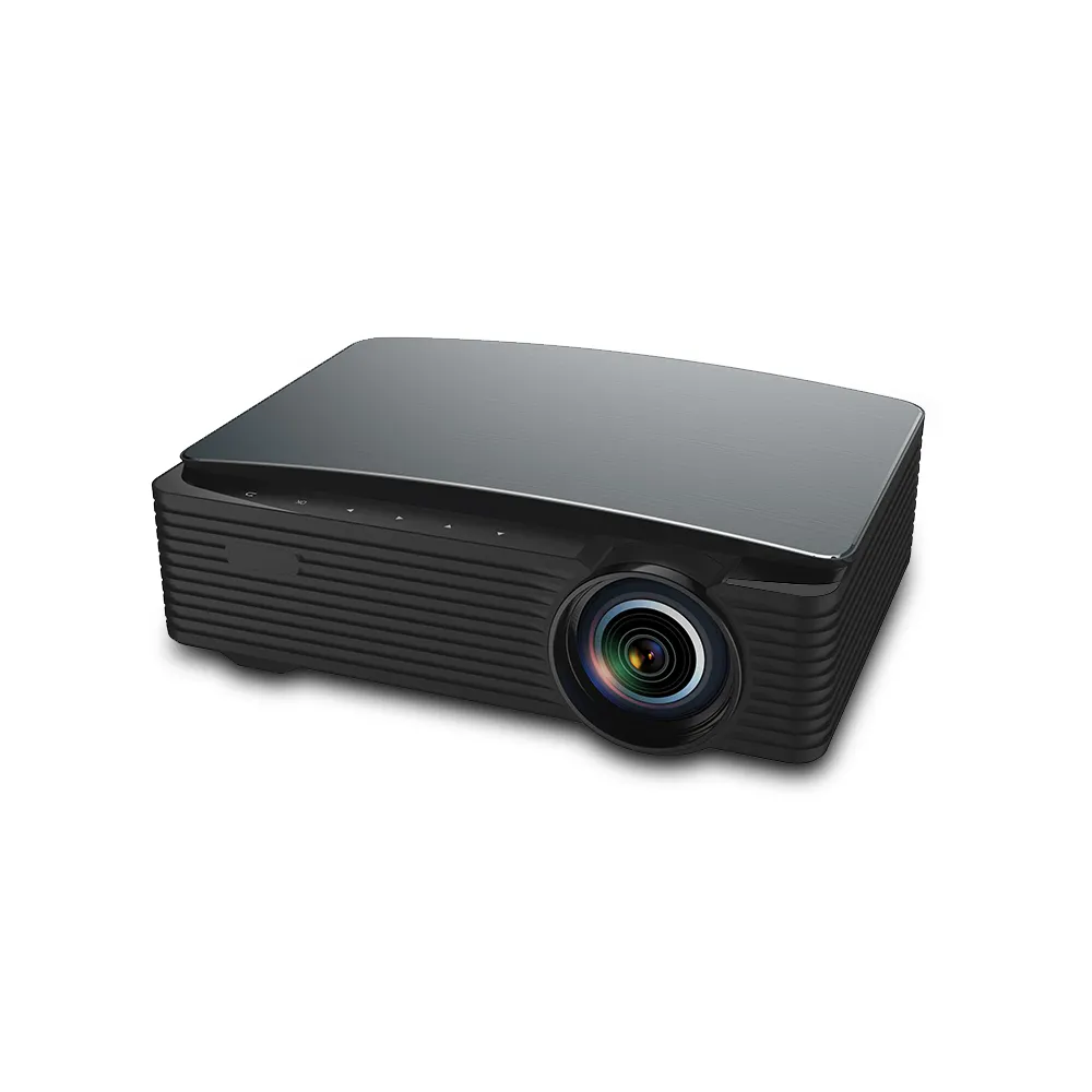 Miniproyector de películas YG650, 2021, compatible con 4K, WiFi, pantalla de teléfono inteligente, Led 1080P