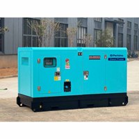 Generador diésel Perkins de motor súper silencioso sin ruido de China en venta, 20KVA 100KVA 135KVA de corriente nominal