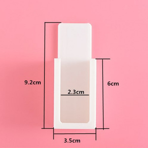 ที่วางรีโมทคอนโทรลเครื่องปรับอากาศ ที่ยึดติดผนัง ชั้นวางของ สีขาว - Product Image 3
