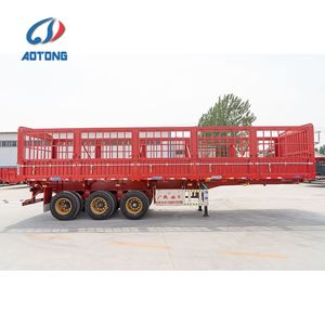 Semi-remorque porte-conteneurs <span class=keywords><strong>à</strong></span> 3 essieux de 60 tonnes avec capacité de charge de 25001-30000 kg, fournie par un fabricant chinois, <span class=keywords><strong>à</strong></span> <span class=keywords><strong>vendre</strong></span> - Product Image 2