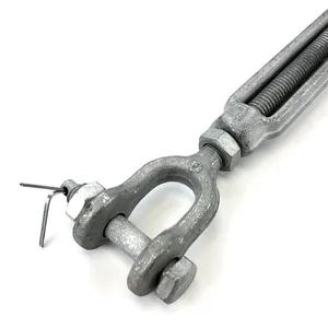 Din1480 Marine galvanizli damla dövme M25 Clevis çene ve çene gerdirme M20 gerdirme Crisby marka Guangdong