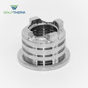 स्टेनलेस स्टील 1/2 महिला सम्मिलित 32 ग्राम स्टेनलेस स्टील की जगह पीतल थ्रेडेड पीपीआर इंसर्ट पाइप फिटिंग ओएम/ओडम प्लेटेड - Product Image 5