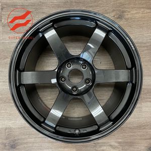 SW 18 19 20 İnç Jant Özel Yapım 5x114.3 5x112 Derin İçbükey Monoblok TE37 Tarzı Dövme Jantlar GT-R R32 R33 S13 S14 Toyota Subaru için - Product Image 3