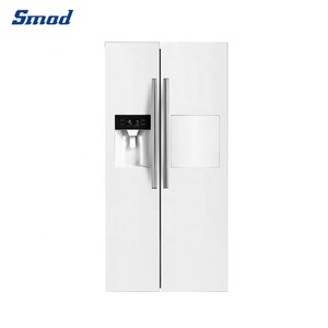 Refrigerador de Dos Puertas de Acero Inoxidable Smad con Dispensador de Hielo Automático - Product Image 5