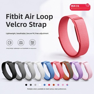 <span class=keywords><strong>Bracelet</strong></span> de montre tressé en nylon résistant, couleur personnalisée, respirant, pour <span class=keywords><strong>bracelet</strong></span> de fitness Google <span class=keywords><strong>Fitbit</strong></span> Air sans écran - Product Image 1