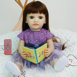 Poupée Bébé Reborn Intelligente en Silicone et Plastique, Jouet Multifonctionnel qui peut Secouer la Tête, Mouvoir les Mains, Parler, Enregistrer et Interagir - Product Image 4