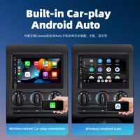 Pour Ford Fusion 2006 ~ 2009 CarPlay 7 "Android 12 lecteur multimédia de voiture GPS Navigation Radio