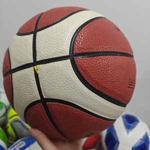 BG3800 Factory Wholesale <b>Basketball</b> Size 7 Durable PU Leather Indoor <b>Outdoor</b> Use Custom Logo Printing Bulk Order - Product Image 4