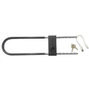 قفل إلكتروني ذكي على شكل حرف U من Doodle APP للأبواب الزجاجية - مقاوم للماء بتصنيف IP5 وشحن USB وفتح بكلمة مرور وتطبيق - Product Image 4