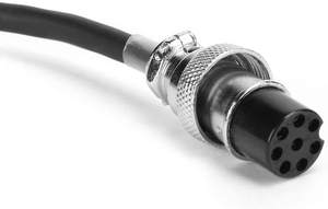 Microphone portable rond à 8 broches EMS-53, micro PTT durable pour émetteur-récepteur <span class=keywords><strong>DR620</strong></span> DR635 DR430 DR435 DR135 A2617 - Product Image 5