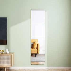 Usine En Gros 2mm Acrylique Flexible Libre Style Mur Maison Décoration Intérieure Auto-Adhésif Miroir Feuille Miroir Spiegel Espejo - Product Image 3