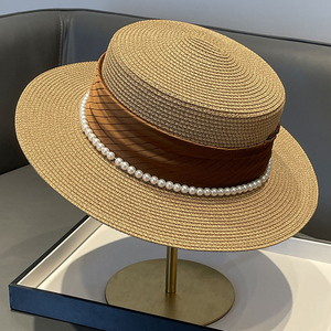 Mode filles large bord paille Fedora <span class=keywords><strong>chapeau</strong></span> femmes <span class=keywords><strong>fête</strong></span> Panama casquette Cowboy Style chapeaux plage soleil <span class=keywords><strong>chapeau</strong></span> - Product Image 1