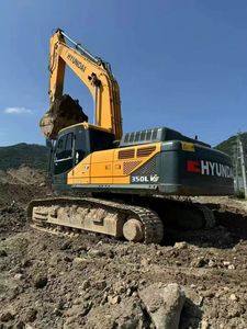 Tracteur à chenilles d'occasion HYUNDAI 350LVS d'origine coréenne, peinture d'origine, pour travaux de construction, à vendre - Product Image 2