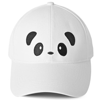 Gorra de béisbol de camionero con bordado 3D de Panda/águila de 6 paneles personalizada de fábrica para mujeres y hombres, gorra de moda estructurada con ajuste ajustable