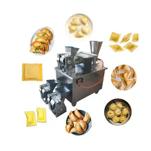 Stainless steel electrical pastry pelmeni gyoza tortellini dumpling machine / automatic empanada samosa making machine