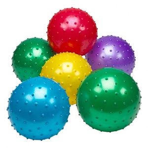 Grandes balles rebondissantes à picots pour tout-petits et enfants, idéales pour la stimulation tactile, balles sensorielles, balles anti-stress à picots - Product Image 1