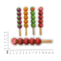 Gomme à mâcher en forme de boule de pastèque Bubble Gum rempli au centre