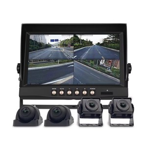 Monitor de cámara AHD de 7 pulgadas con 4 pantallas, impermeable, visión nocturna, para camiones Rosenbauer, <span class=keywords><strong>Oshkosh</strong></span>, camiones de bomberos y vehículos de rescate - Product Image 1