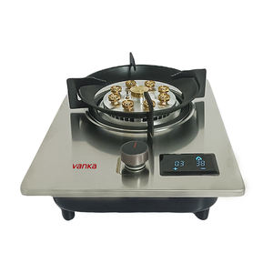 Smart <b>Portable</b> High Power Brass Burner Top <b>Single</b> Burner Gas <b>Hob</b> - Product Image 1
