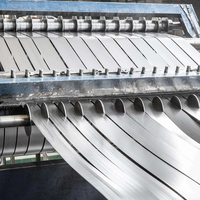 Bandes d'acier galvanisé de haute qualité pour applications de soudage industrielles, norme ASTM, épaisseur 0,5-1,0 mm