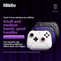 Control de Juego Inalámbrico 8BitDo Orion II 2 para PC/Android con Efecto de Luz RGB, Vibración y Sensor de Movimiento