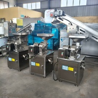 Machine à moudre les céréales industrielle en acier inoxydable, moulin à farine pour le maïs, le blé, le riz, le soja et le traitement de plusieurs grains