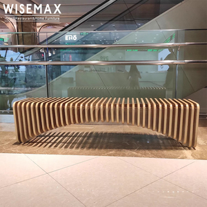 WISEMAX FURNITURE Modern Living Room Long Bench Mall Furniture Design creativo <span class=keywords><strong>panca</strong></span> lunga <span class=keywords><strong>per</strong></span> il tempo libero <span class=keywords><strong>in</strong></span> <span class=keywords><strong>legno</strong></span> di pino massello <span class=keywords><strong>per</strong></span> l'ingresso - Product Image 5