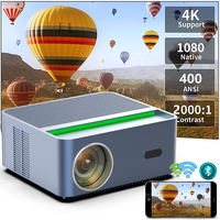Nouvelle arrivée tendance, projecteur intelligent Trasnjee A45-C, mise au point automatique, mini projecteur LCD LED intelligent portable 4k Android
