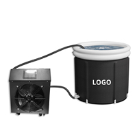 Refroidisseur à bain de glace 2hp Vente à chaud Filtre à pompe intégré Refroidisseur à faible bruit Refroidisseur à eau 0 degrés Bain de glace