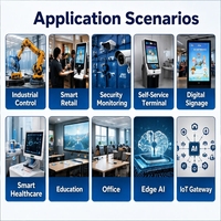 Lecteur multimédia numérique Android HUTRON P58 RK3588 8K 6TOPS AI pour affichage dynamique industriel avec WiFi 6 et double LAN Gigabit