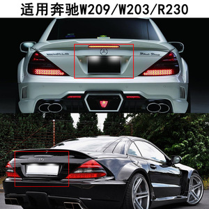 Luces LED para matrícula para Mercedes-Benz W209 W203 R230 C209 12V Luz blanca Carcasa transparente 6000Lm - Product Image 5