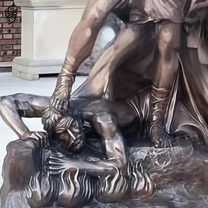 Scultura Personalizzata a Grandezza Naturale in Bronzo dell'Angelo San Michele che Spara una Spada per Sconfiggere i Demoni, per Decorazione Religiosa - Product Image 6