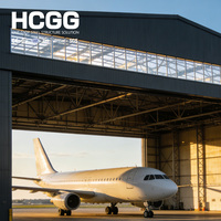 Solución Integral: Hangar de Aviones de Estructura de Acero con Diseño Personalizado, Kit de Hangar Prefabricado en Venta