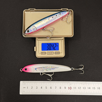 Leurres de pêche au crayon d'eau salée 105mm 40g appâts coulants leurre de pêche à la traîne pour la pêche en mer Gt leurre de thon