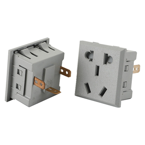 RG-02A tùy chỉnh ổ cắm một LỖ RÒ chất béo 100-250V tường cắm & ổ cắm 120V Đánh giá điện áp 10A Đánh giá hiện tại - Product Image 1