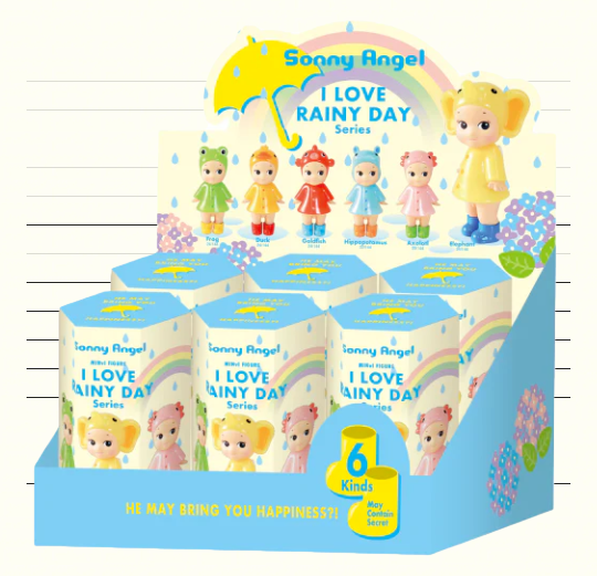 Sonny Angels I Love Rainy Day 6 Boxes/set