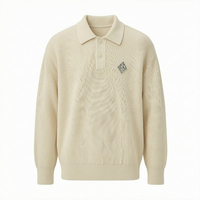 Fabricants de vêtements sur mesure – Pull tricoté pour homme anti-plis, collection automne, 100 % coton, OEM/ODM, faible MOQ