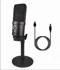 Hot U780 Professional USB RGB Stereo Singing Wired Condenser Recording Microphone Kit Condenser Microphone for Singing