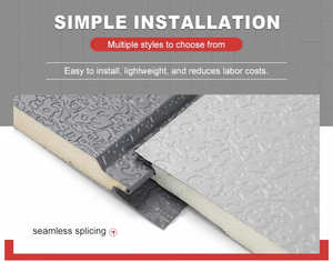 Panneau décoratif en métal gravé avec texture marbre 3D, adapté aux murs extérieurs et aux rénovations de maisons. - Product Image 4