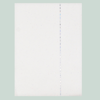 Papier d'impression de haute qualité avec fil argenté holographique intégré et fibres UV pour documents officiels