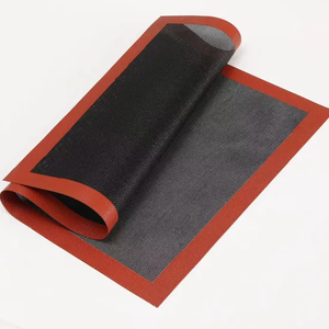 <span class=keywords><strong>Tapis</strong></span> <span class=keywords><strong>de</strong></span> cuisson antiadhésif en <span class=keywords><strong>fibre</strong></span> <span class=keywords><strong>de</strong></span> <span class=keywords><strong>verre</strong></span> et silicone résistant aux hautes températures pour macarons - Product Image 5