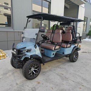 Carrito de golf todoterreno de 6 plazas, chasis alto + potencia fuerte, maneja fácilmente varios terrenos - Product Image 2