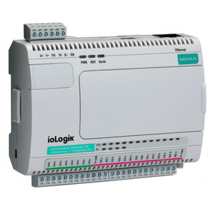 Moxa ioLogik E2210 แอคทีฟ อีเธอร์เน็ต ไอโอ เซิร์ฟเวอร์ 4 อินพุตแบบแอนะล็อก 12 อินพุตแบบปรับแต่งได้ - Product Image 2