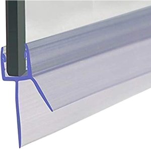 Tira de sellado de PVC para mamparas de <span class=keywords><strong>ducha</strong></span>, para vidrio curvo de 4, 5, 6, 7, 8, 10 mm, para sellar huecos y evitar fugas de agua - Product Image 5