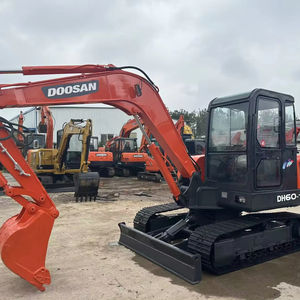 Mini-pelles DOOSAN DH60DX60DH55, 6 tonnes et 5,5 tonnes, pelles d'occasion, pelles sur chenilles, à vendre - Product Image 1