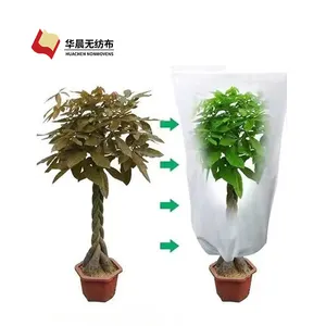 Factory Price Winter Plant Antifreeze Cover Green Spunbond Bag For Tree Cover Plant Nonwoven Bag Agriculture