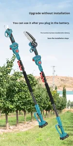 Motosierra de Litio Industrial Pequeña de Alta Potencia 21V 300W 150mm con Opciones OEM Personalizables, Recargable para Bricolaje, Trabajos de Madera y Uso en Exteriores - Product Image 3