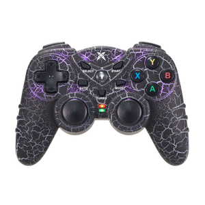 Control de Juego Inalámbrico <span class=keywords><strong>DOYO</strong></span> 2.4g Compatible con PC (Windows 7/8/10), Joystick (Control de Juego Inalámbrico con Luz Turtle Crack) - Product Image 1