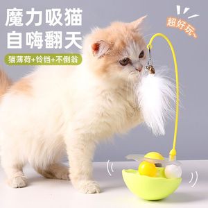 Juguete para gatos Roly Poly con bola de hierba gatera y campana para la diversión de los gatitos - Product Image 1